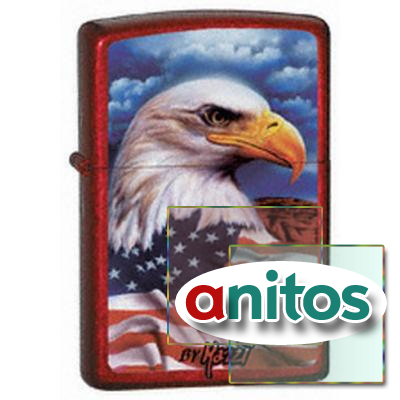  ZIPPO American Eagle   Candy Apple Red, /